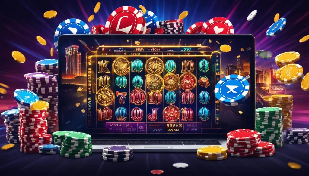 Bàn Roulette trực tuyến với bánh xe quay và các ô đặt cược tại Thiên Đường Trò Chơi
